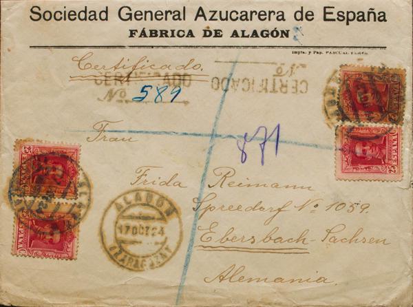 0000077044 - Aragon. Postal History