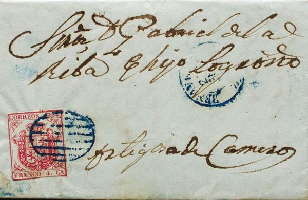 0000077047 - Castile and Leon. Postal History