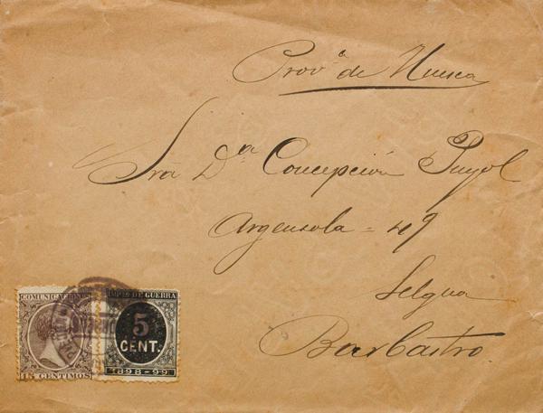 0000077154 - Aragon. Postal History