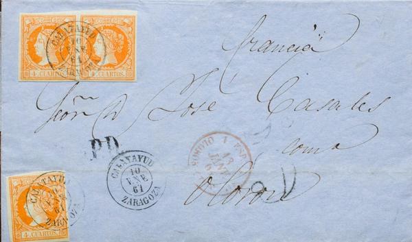 0000077182 - Aragon. Postal History