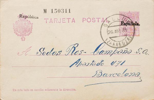 0000077204 - Aragón. Historia Postal