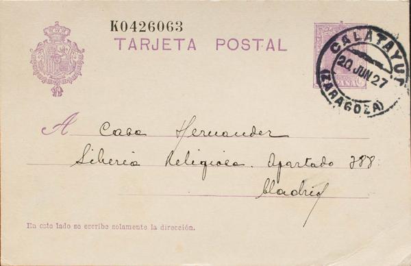 0000077207 - Aragón. Historia Postal