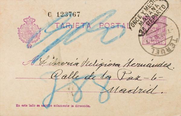 0000077216 - Aragon. Postal History
