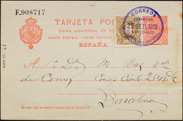 0000077236 - Aragon. Postal History
