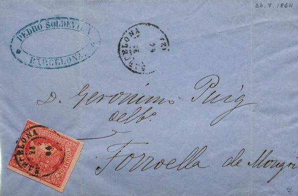 0000077316 - Catalonia. Postal History