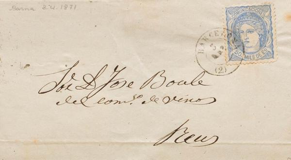 0000077366 - Catalonia. Postal History