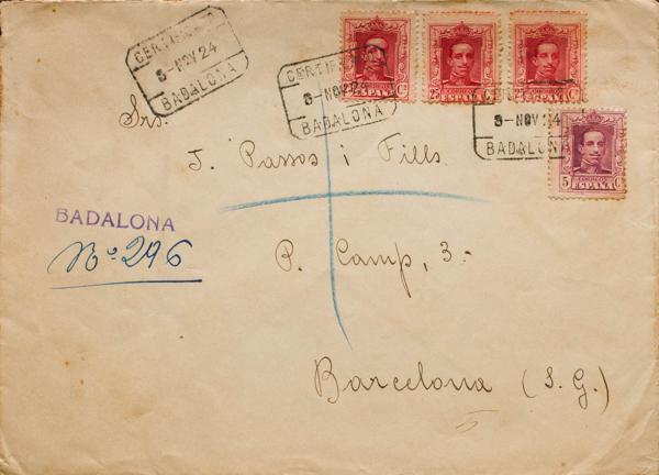 0000077421 - Cataluña. Historia Postal