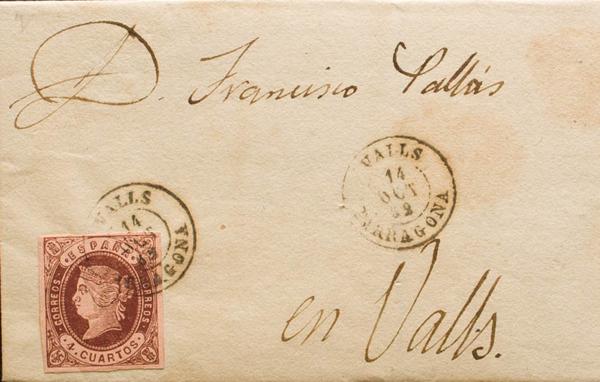 0000077429 - Catalonia. Postal History