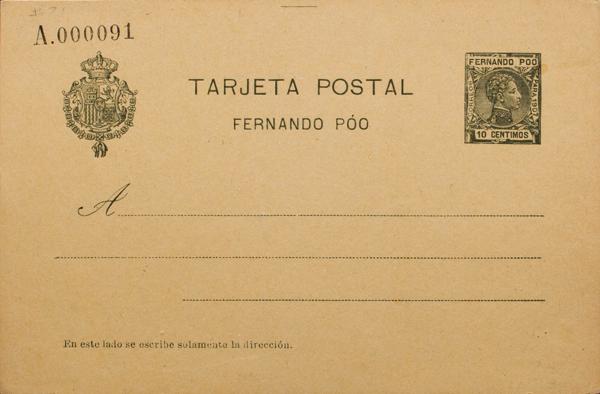 0000077872 - Ex-colonias Españolas. Fernando Poo