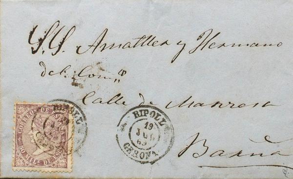 0000078905 - Catalonia. Postal History