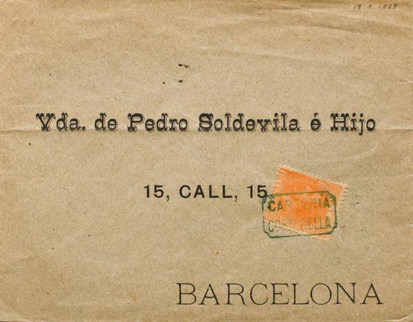0000078941 - Cataluña. Historia Postal