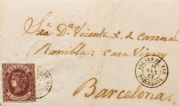 0000079044 - Cataluña. Historia Postal