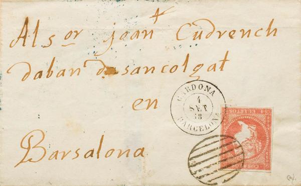0000079130 - Cataluña. Historia Postal