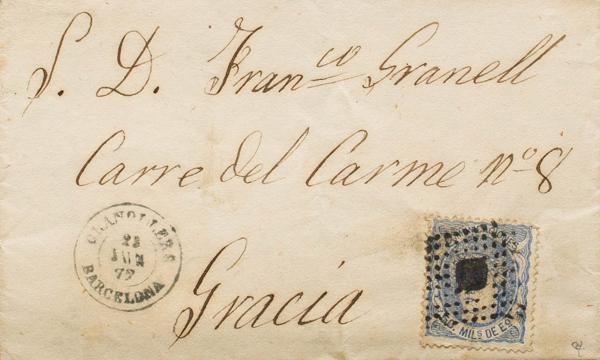0000079217 - Catalonia. Postal History
