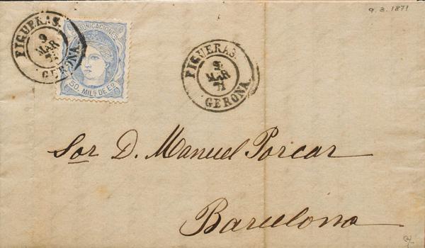 0000079234 - Catalonia. Postal History