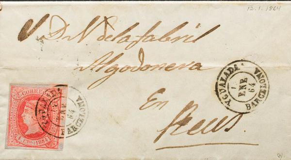 0000079344 - Catalonia. Postal History