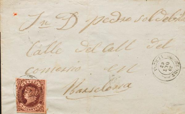 0000079376 - Catalonia. Postal History
