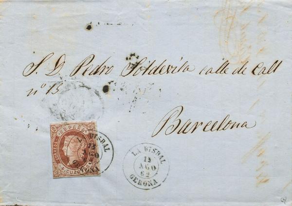 0000079392 - Catalonia. Postal History