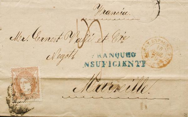 0000079473 - Catalonia. Postal History