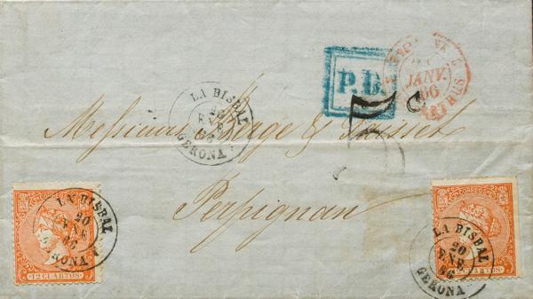 0000079495 - Catalonia. Postal History