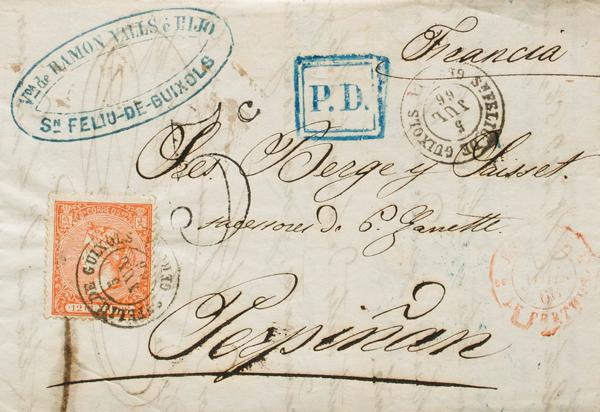 0000079499 - Catalonia. Postal History