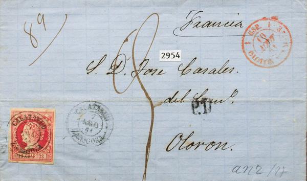 0000079773 - Aragon. Postal History