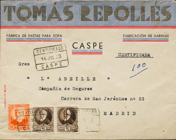 0000079828 - Aragon. Postal History