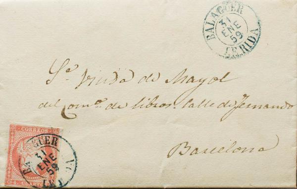 0000079843 - Cataluña. Historia Postal