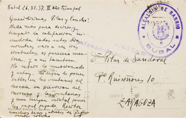 0000079858 - Aragon. Postal History