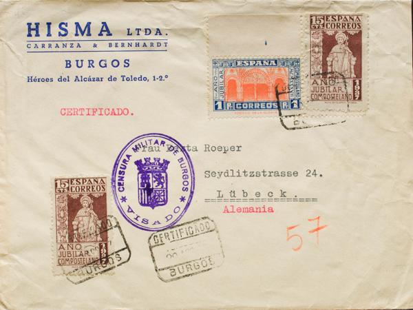 0000079902 - Spain. Spanish State Registered Mail