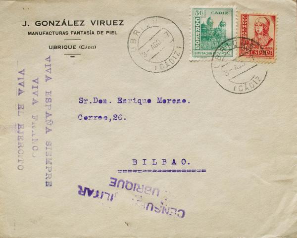 0000079904 - Andalusia. Postal History