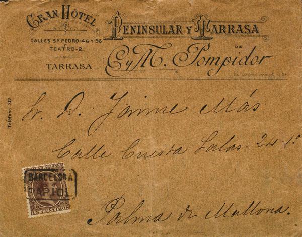 0000089334 - Catalonia. Postal History