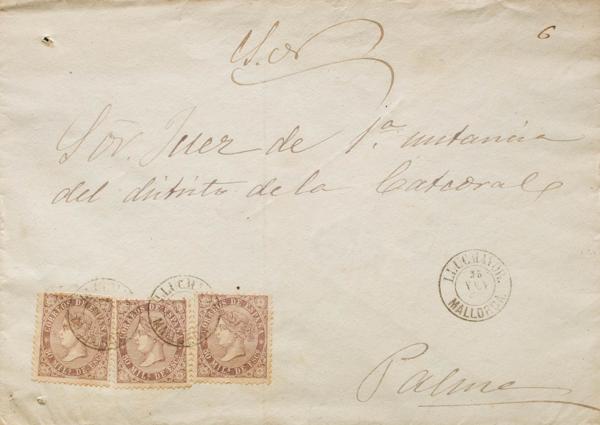 0000089381 - Balearic Islands. Postal History