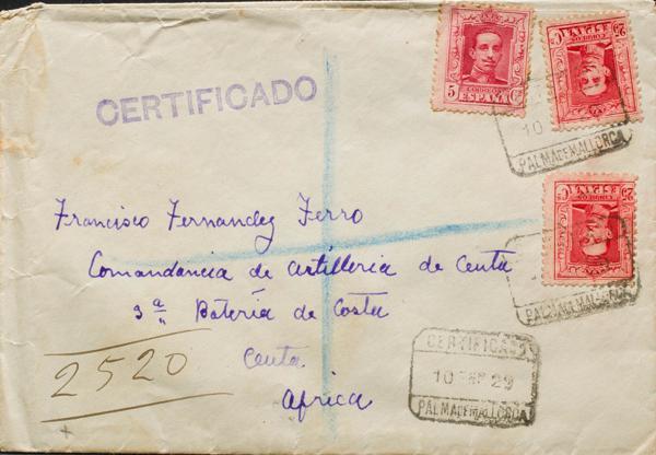 0000089392 - Balearic Islands. Postal History