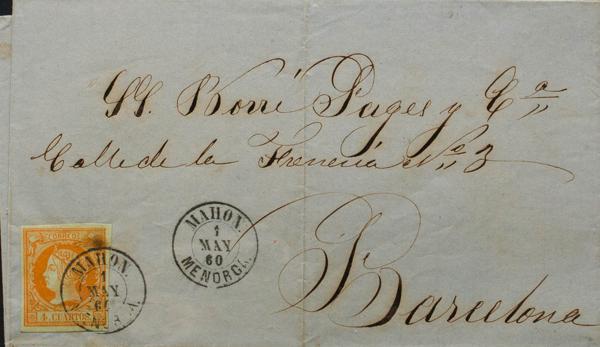 0000090528 - Balearic Islands. Postal History