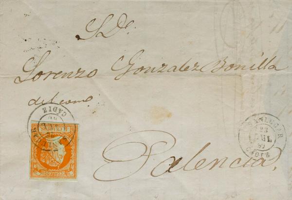 0000090557 - Andalusia. Postal History