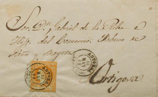 0000090626 - Castile and Leon. Postal History
