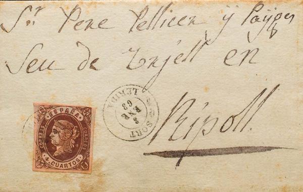 0000093225 - Cataluña. Historia Postal