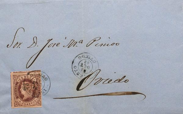 0000093237 - Asturias. Postal History