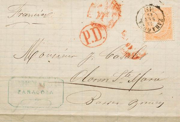 0000093417 - Aragon. Postal History