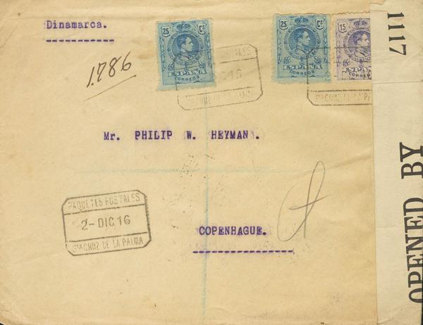 0000095194 - Canary Islands. Postal History