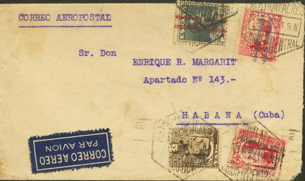 0000095203 - España. Alfonso XIII Correo Aéreo