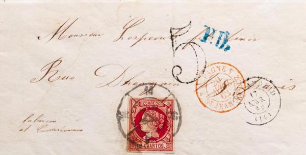 0000095560 - Castile and Leon. Postal History