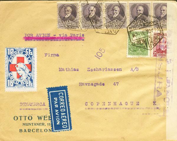 0000101568 - Spain. Spanish State Air Mail