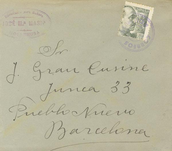 0000110323 - Catalonia. Postal History