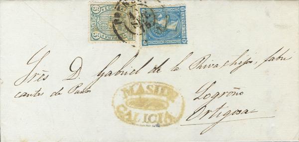 0000110352 - Galicia. Postal History