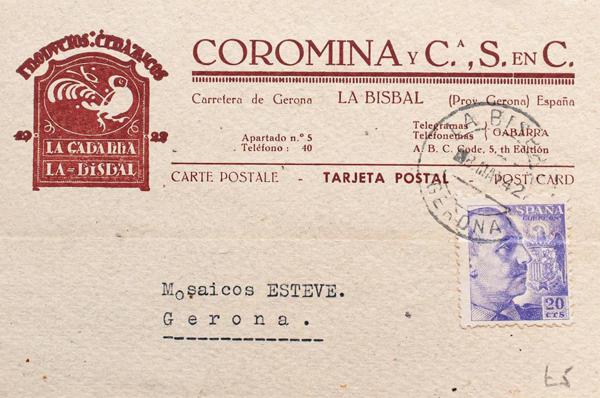 0000110654 - Cataluña. Historia Postal