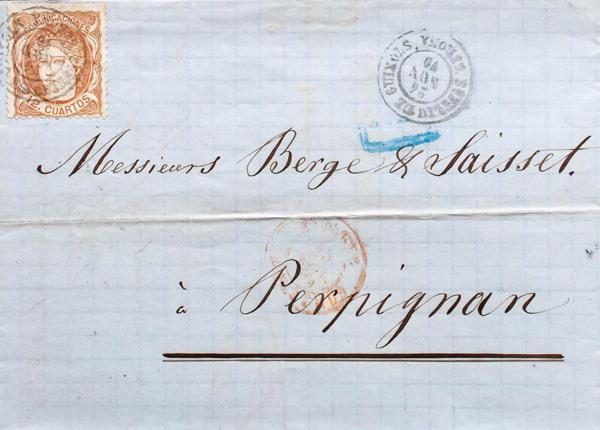 0000110709 - Cataluña. Historia Postal