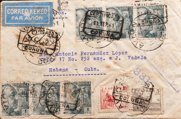 0000110720 - Spain. Spanish State Registered Mail