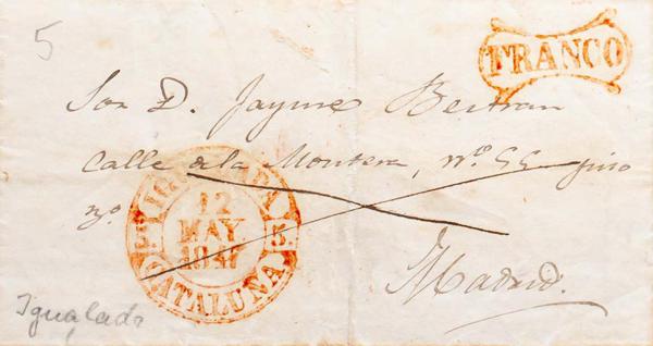 0000110742 - Catalonia. Prephilately